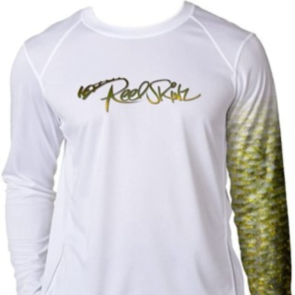 Reelskinz Women's Bass LS Shirt Size S M XL XXL